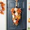 Glitzhome® 28" Fall Dahlia, Lotus Pod and Berry Swag